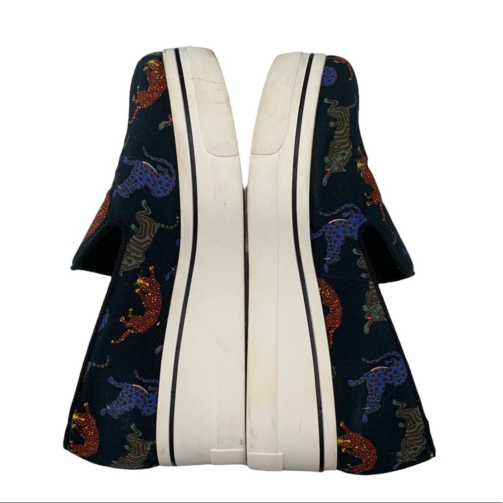 Stella McCartney Black Binx Crouching Cat Platform Loafers Size EU 39 Runs Small - Picture 5 of 10